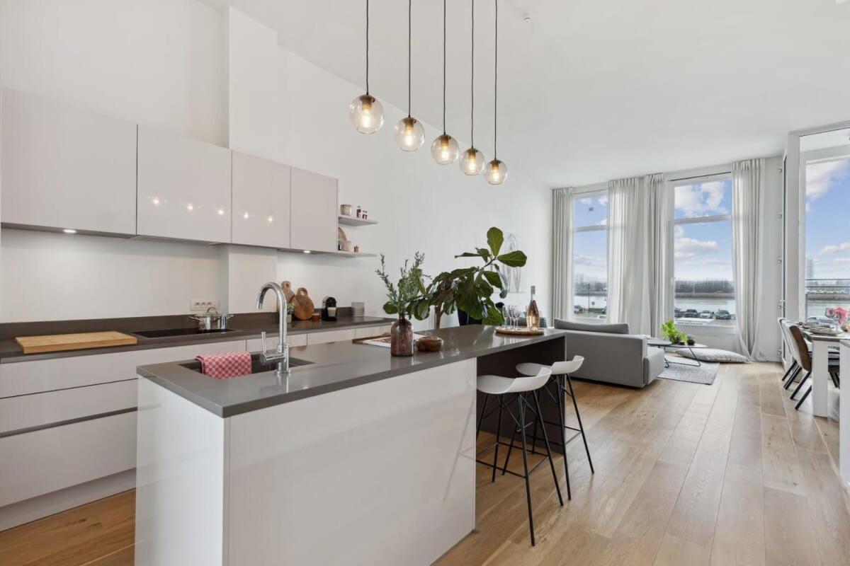 Bright Waterfront Apartment Anvers Exterior foto
